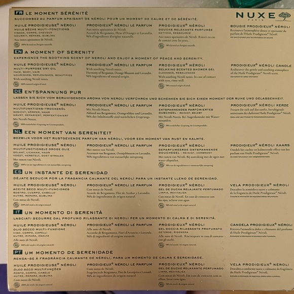 NUXE - Dry Oil Neroli gift set plus second full bottle NWT - Picture 4 of 11